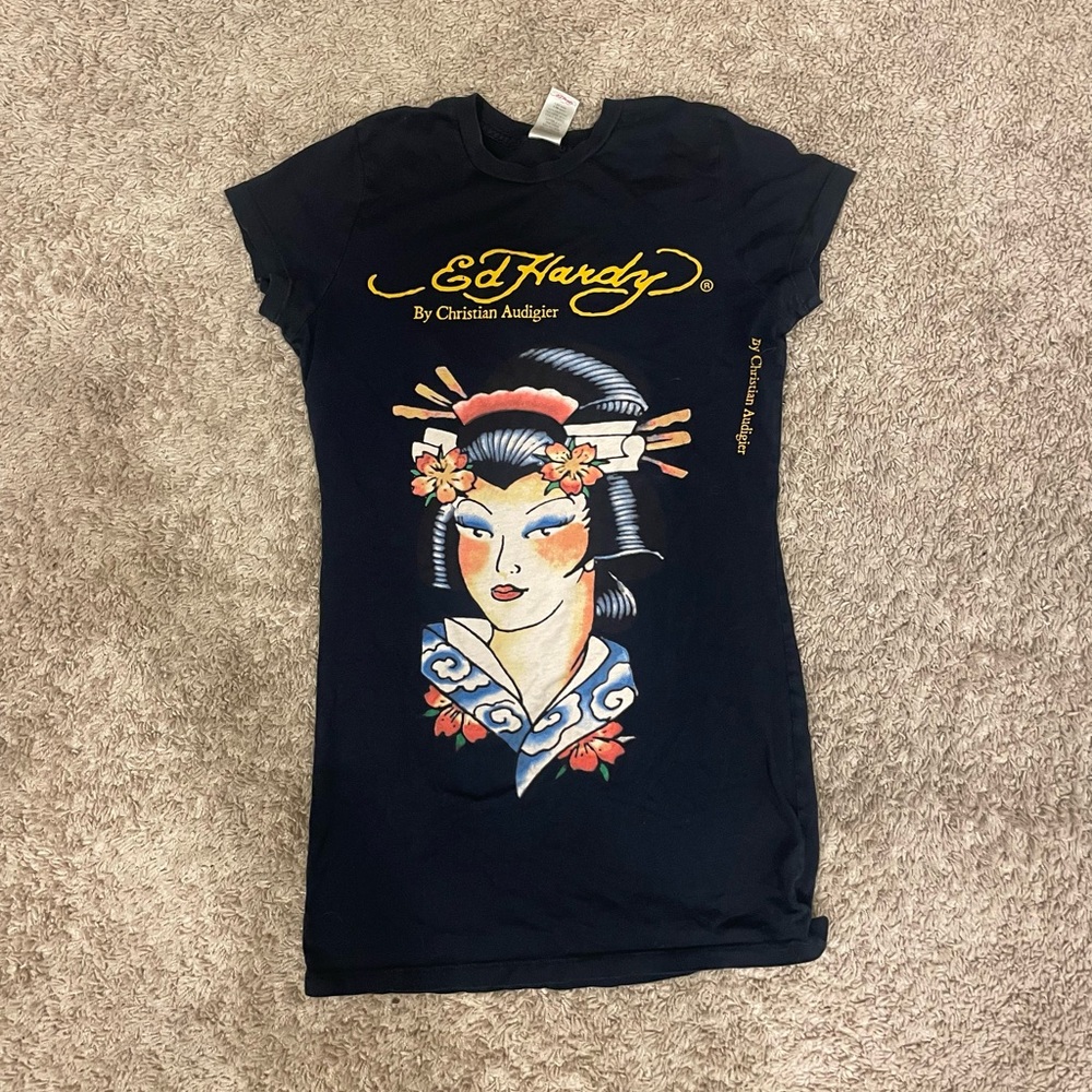 ED HARDY GRAPHIC TEE